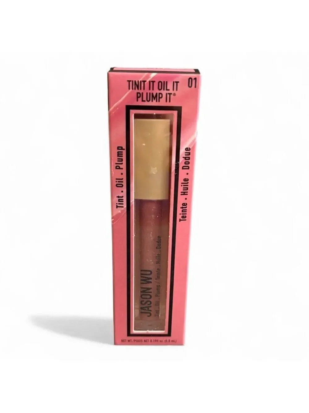 Jason Wu Tint It Oil It Plump It Lip Tint in Pink Pineapple/Ananas Rose NIB